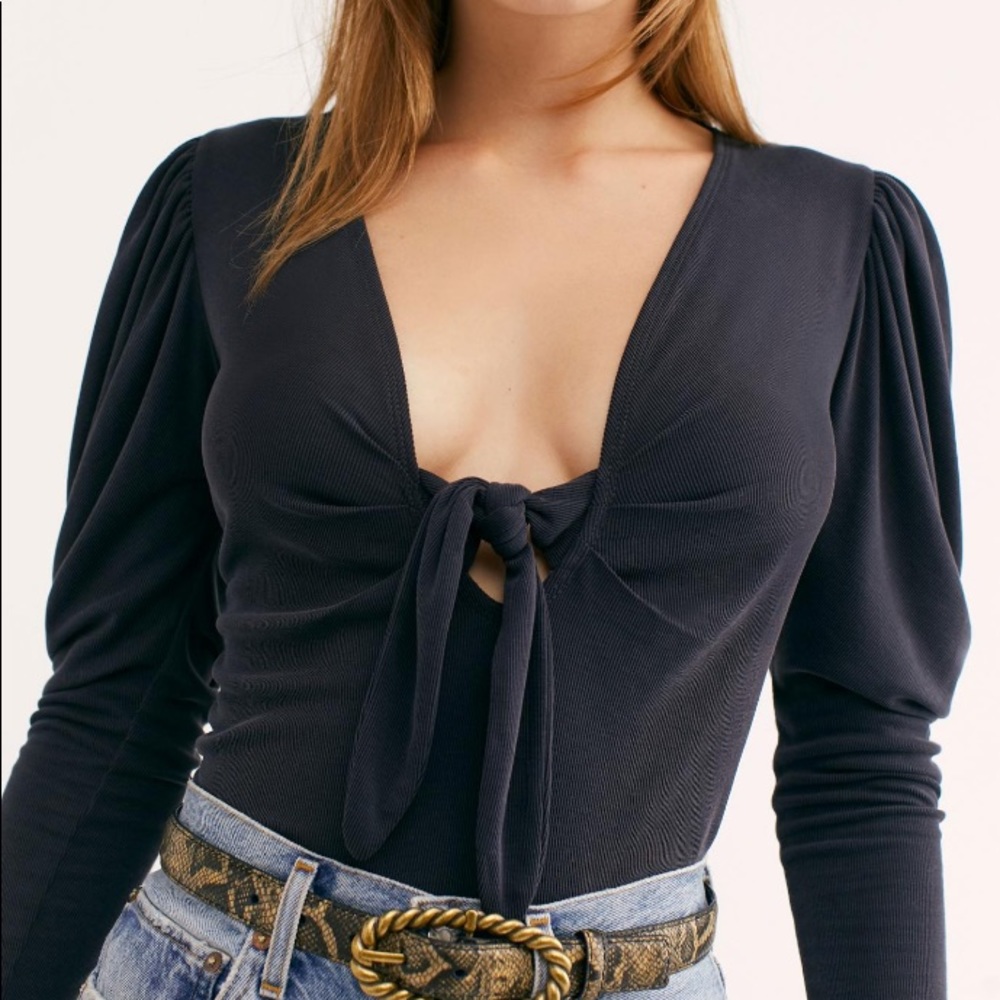 NEW Free People Tie The Knot Top